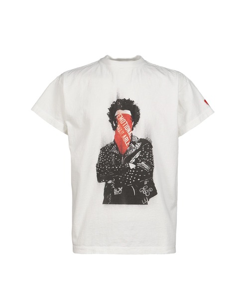 EMOTIONALLY UNAVAILABLE(エモーショナリー アンアベイラブル)の「EU DK PANK S/S TEE(Tシャツ/カットソー・メンズ・ホワイト・X-SMALL/MEDIUM/LARGE/SMALL)」の3枚目の写真