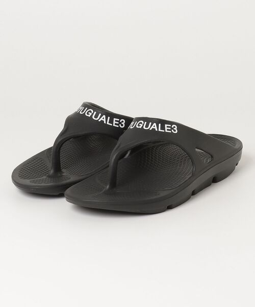 1 piu 1 uguale 3（ウノピゥウノウグァーレトレ）の「COMFY SANDAL（サンダル・メンズ・ブラック・45/44/43）」の6枚目の写真