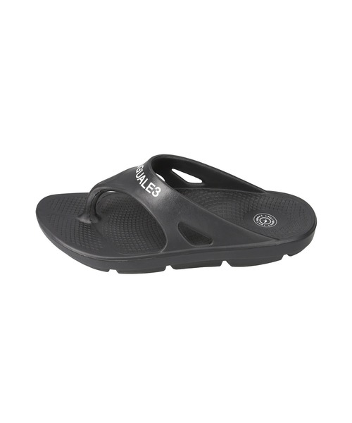 1 piu 1 uguale 3（ウノピゥウノウグァーレトレ）の「COMFY SANDAL（サンダル・メンズ・ブラック・45/44/43）」の2枚目の写真