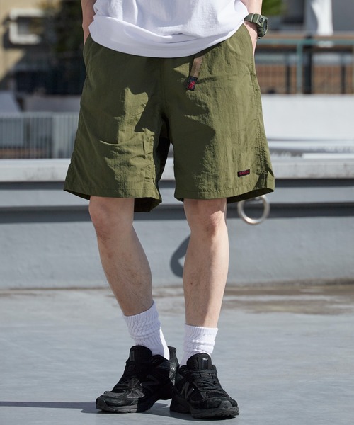 Gramicci（グラミチ）の「Gramicci/グラミチ NYLON PACKABLE G-SHORT ナイロン パッカブル G-ショーツ ポケッタブル 携帯用 ハーフパンツ 2026年 夏 夏服（その他パンツ・メンズ・ブラック/オリーブ/イエロー/ライトグリーン/アイボリー/ダークパープル/グレー系その他/チョコ/ブラウン系その他/ブルー系その他/オレンジ系その他/プラム/ライトベージュ/ブラウン系その他2/ブルー系その他2/ブルー系その他3・S/L/XL/XXL/M）」の8枚目の写真
