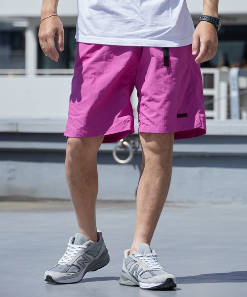 Gramicci（グラミチ）の「Gramicci/グラミチ NYLON PACKABLE G-SHORT ナイロン パッカブル G-ショーツ ポケッタブル 携帯用 ハーフパンツ 2026年 夏 夏服（その他パンツ・メンズ・ブラック/オリーブ/イエロー/ライトグリーン/アイボリー/ダークパープル/グレー系その他/チョコ/ブラウン系その他/ブルー系その他/オレンジ系その他/プラム/ライトベージュ/ブラウン系その他2/ブルー系その他2/ブルー系その他3・S/L/XL/XXL/M）」の14枚目の写真