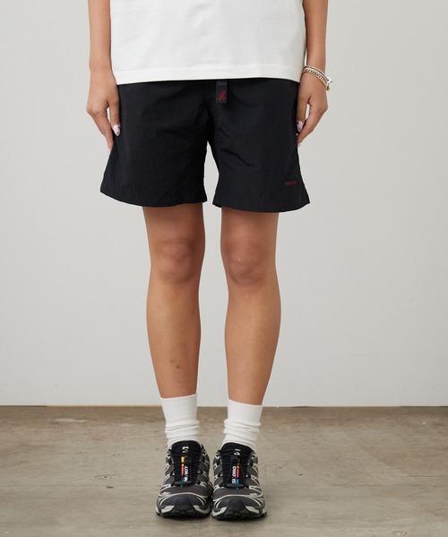 Gramicci（グラミチ）の「Gramicci/グラミチ NYLON PACKABLE G-SHORT ナイロン パッカブル G-ショーツ ポケッタブル 携帯用 ハーフパンツ 2026年 夏 夏服（その他パンツ・メンズ・ブラック/オリーブ/イエロー/ライトグリーン/アイボリー/ダークパープル/グレー系その他/チョコ/ブラウン系その他/ブルー系その他/オレンジ系その他/プラム/ライトベージュ/ブラウン系その他2/ブルー系その他2/ブルー系その他3・S/L/XL/XXL/M）」の17枚目の写真