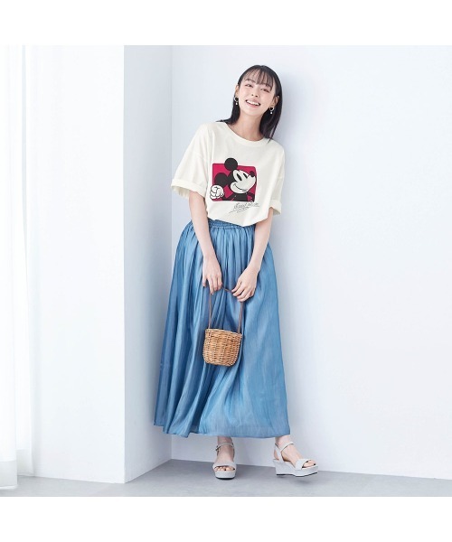 Disney(ディズニー)の「ユニセックス ディズニー バディTシャツ(選べるキャラクター)(Tシャツ/カットソー・レディース・ホワイト系その他2/ホワイト系その他4/ホワイト系その他/ホワイト系その他3/ホワイト系その他5/ホワイト系その他7/ホワイト系/ホワイト系8/ホワイト系9/ホワイト系その他6・S-M/L~LL)」の14枚目の写真