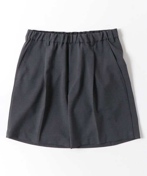 COLUMN(コラム)の「COLUMN / ウールライク トロピカルショーツ<THE COLUMN>(その他パンツ・メンズ・ネイビー/チャコールグレー・MEDIUM/LARGE)」の1枚目の写真