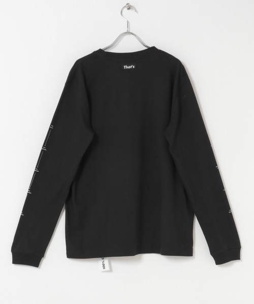 THE GOODLAND MARKET（ザグッドランドマーケット）の「That’s　The Long Tee (No plan B)（Tシャツ/カットソー・メンズ・ホワイト/ブラック・X-LARGE/FREE/MEDIUM/LARGE）」の8枚目の写真