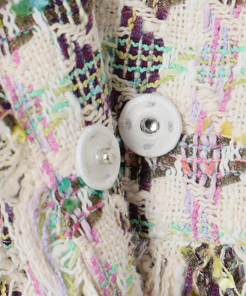 IENA LA BOUCLE(イエナラブークル)の「IENA LA BOUCLE LINTONカラーツィードボレロジャケット(その他アウター・レディース・オフホワイト・FREE)」の19枚目の写真