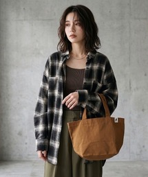 [キャンプフリー] CAMPFREE ワンポイント ミニトートバッグ ランチバッグ 7L [綿 キャンバス 帆布 コットン]