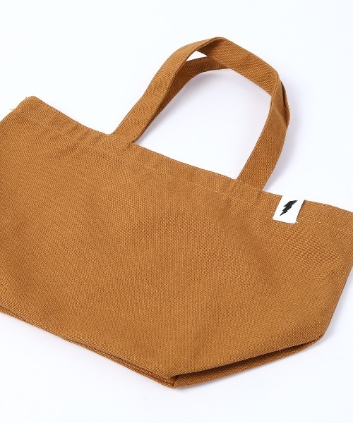 CAMPFREE（キャンプフリー）の「[キャンプフリー] CAMPFREE ワンポイント ミニトートバッグ ランチバッグ 7L [綿 キャンバス 帆布 コットン]（トートバッグ・レディース・ブラック/キャメル/ネイビー/カーキ/アイボリー・FREE）」の6枚目の写真