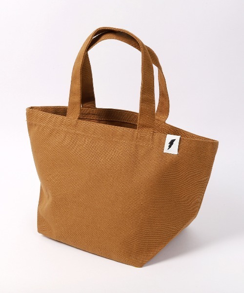 CAMPFREE（キャンプフリー）の「[キャンプフリー] CAMPFREE ワンポイント ミニトートバッグ ランチバッグ 7L [綿 キャンバス 帆布 コットン]（トートバッグ・レディース・ブラック/キャメル/ネイビー/カーキ/アイボリー・FREE）」の12枚目の写真