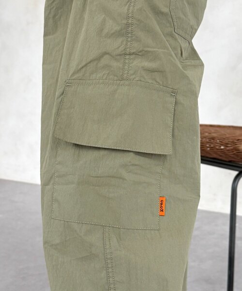 CPCM(シーピーシーエム)の「アソートイージーカーゴパンツ(その他パンツ・レディース・ブラック系その他/ブラック/カーキ/ホワイト・FREE)」の10枚目の写真