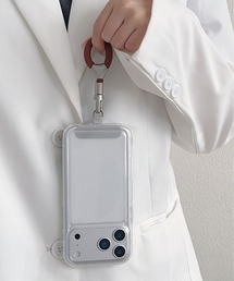 ALWAYS GOOD TIME（オルウェイズグッドタイム）の「【5COLOR】カラビナ付きマルチストラップ／スマホ・キー対応ショートストラップ（スマホグッズ）」