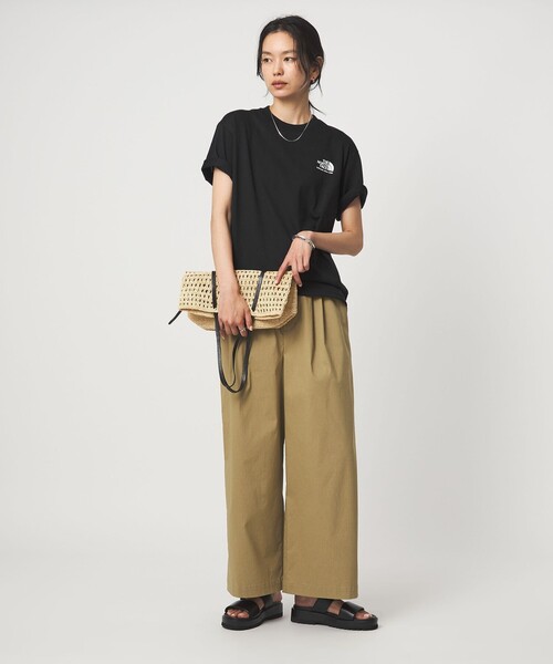 THE NORTH FACE（ザノースフェイス）の「【WEB限定】＜THE NORTH FACE＞ショートスリーブ ヒストリカル ロゴ Tシャツ（Tシャツ/カットソー・レディース・オフホワイト/ブラック/ライトグレー・S）」の10枚目の写真