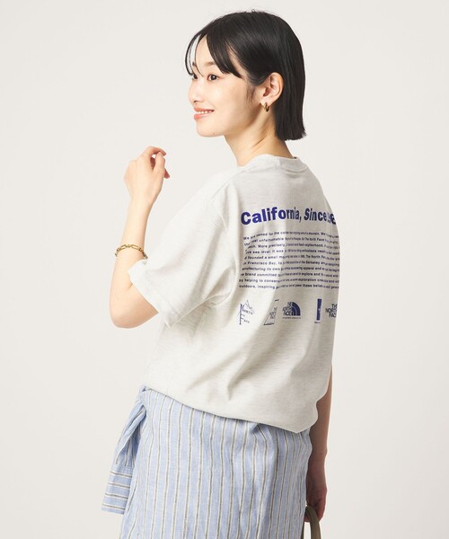 THE NORTH FACE（ザノースフェイス）の「【WEB限定】＜THE NORTH FACE＞ショートスリーブ ヒストリカル ロゴ Tシャツ（Tシャツ/カットソー・レディース・オフホワイト/ブラック/ライトグレー・S）」の15枚目の写真