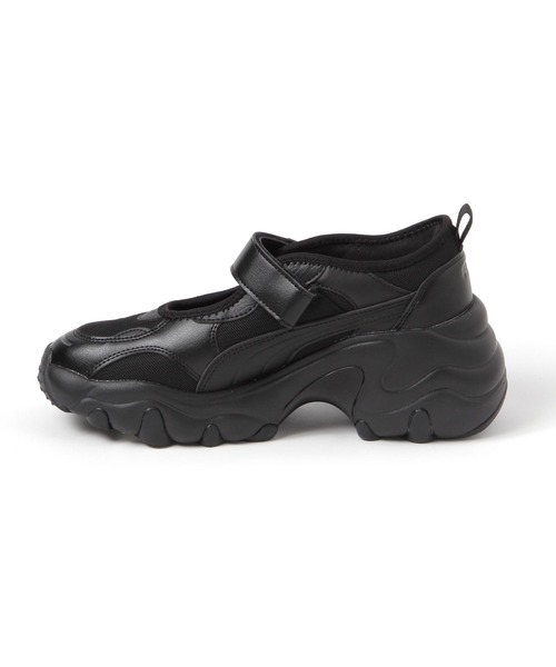 Heather(ヘザー)の「【PUMA/プーマ】パルサーウェッジサンダル 604700(サンダル・レディース・ブラック/アイボリー・M/L)」の3枚目の写真
