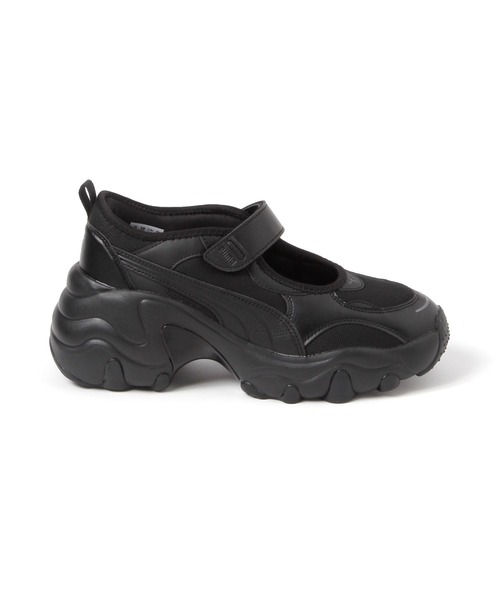 Heather(ヘザー)の「【PUMA/プーマ】パルサーウェッジサンダル 604700(サンダル・レディース・ブラック/アイボリー・M/L)」の4枚目の写真