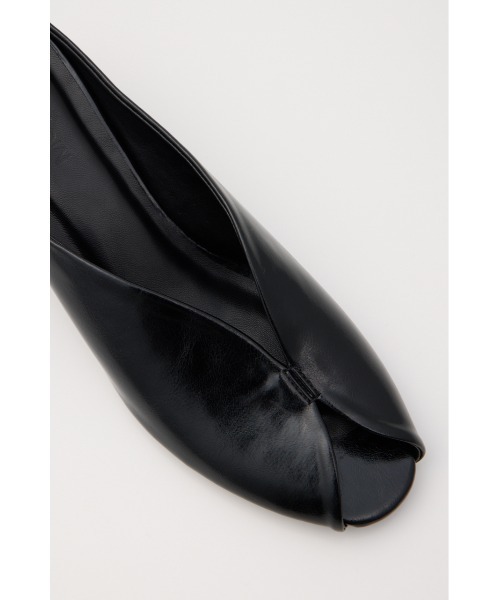 MOUSSY(マウジー)の「OPEN TOE SQUARE HEEL ミュール(サンダル・レディース・シルバー/ブラック・LARGE/MEDIUM/SMALL)」の8枚目の写真