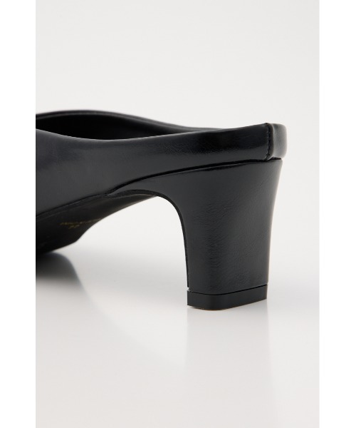 MOUSSY(マウジー)の「OPEN TOE SQUARE HEEL ミュール(サンダル・レディース・シルバー/ブラック・LARGE/MEDIUM/SMALL)」の9枚目の写真