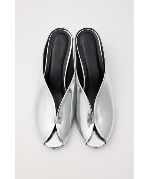 MOUSSY(マウジー)の「OPEN TOE SQUARE HEEL ミュール(サンダル・レディース・シルバー/ブラック・LARGE/MEDIUM/SMALL)」の13枚目の写真