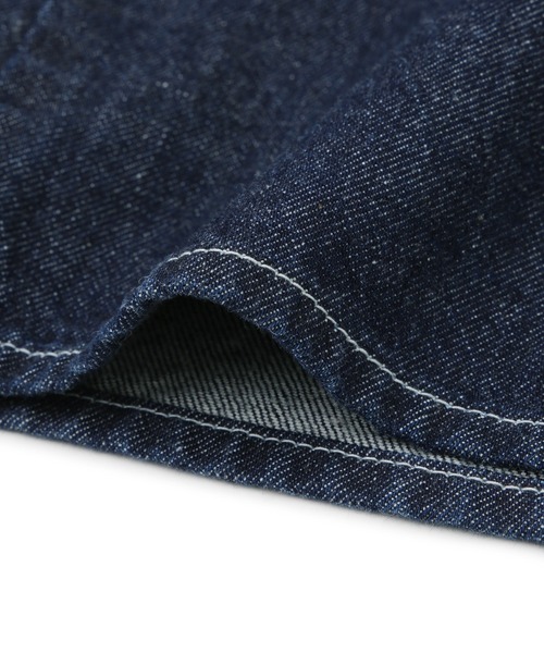 KURO(クロ)の「【KURO for SALON(クロ)】別注EASY TUCK DENIM INDIGO / デニムパンツ(デニムパンツ・レディース・ネイビー・1/0)」の15枚目の写真