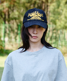 KNITTED（ニッティド）の「パームツリー ロゴ刺繍 ボールキャップ BLACK（キャップ）」