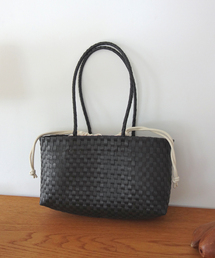 IENA【イエナ】☆ARANAZ フリンジバイカラーカゴバッグ　新品　ブラック IENA｜イエナのかごバッグ通販 - ZOZOTOWN
