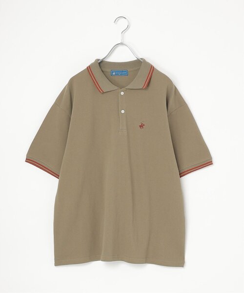 notch.（ノッチ）の「ＢＨＰＣリブラインカノコポロ（Tシャツ/カットソー・レディース・グリーン/ブラック/オリーブ/オフホワイト・M）」の16枚目の写真