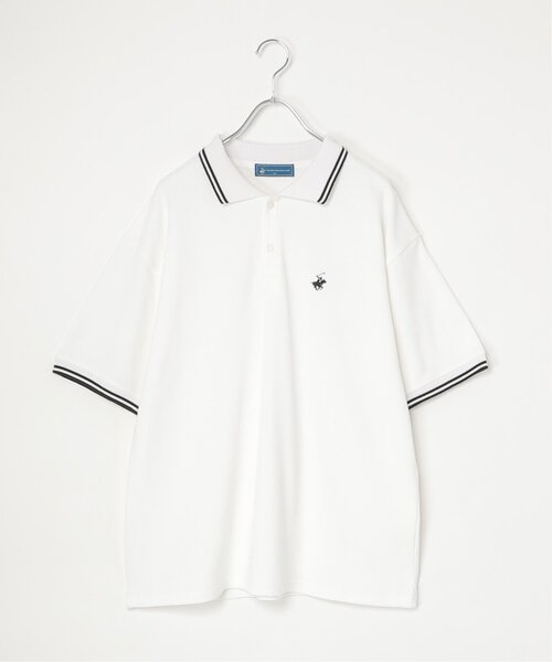 notch.（ノッチ）の「ＢＨＰＣリブラインカノコポロ（Tシャツ/カットソー・レディース・グリーン/ブラック/オリーブ/オフホワイト・M）」の15枚目の写真