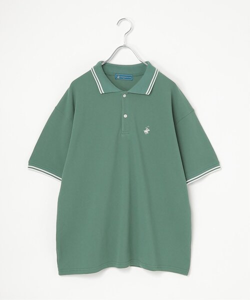 notch.（ノッチ）の「ＢＨＰＣリブラインカノコポロ（Tシャツ/カットソー・レディース・グリーン/ブラック/オリーブ/オフホワイト・M）」の14枚目の写真