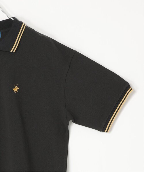 notch.（ノッチ）の「ＢＨＰＣリブラインカノコポロ（Tシャツ/カットソー・レディース・グリーン/ブラック/オリーブ/オフホワイト・M）」の10枚目の写真