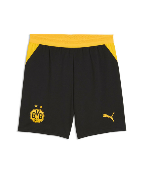 PUMA（プーマ）の「PUMA プーマ メンズ 2026-27 ドルトムント レプリカ ショーツ（その他パンツ・メンズ・ブラック×イエロー・MEDIUM/SMALL/X-LARGE/LARGE）」の4枚目の写真