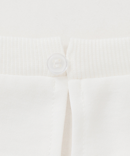 JOURNAL STANDARD relume（ジャーナルスタンダード　レリューム）の「《追加》2WAYジョーゼットロゴTEE（Tシャツ/カットソー・レディース・ダークブルー/ホワイト系その他/ブラウン/スミクロ・FREE）」の19枚目の写真