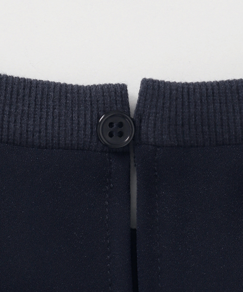 JOURNAL STANDARD relume（ジャーナルスタンダード　レリューム）の「《追加》2WAYジョーゼットロゴTEE（Tシャツ/カットソー・レディース・ダークブルー/ホワイト系その他/ブラウン/スミクロ・FREE）」の10枚目の写真