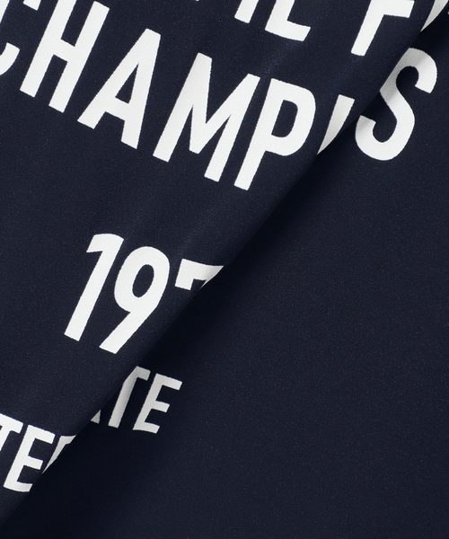 JOURNAL STANDARD relume（ジャーナルスタンダード　レリューム）の「《追加》2WAYジョーゼットロゴTEE（Tシャツ/カットソー・レディース・ダークブルー/ホワイト系その他/ブラウン/スミクロ・FREE）」の12枚目の写真