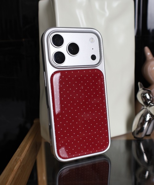 セール】ポルカドット iPhoneケース / スマホカバー iPhone17 /17Pro