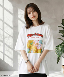 Monchhichi モンチッチ プリントTシャツ レディース