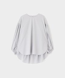 美品▲LE PHIL ルフィル//長袖コットンシャツ▲ライトグレー ブランド古着】LE PHIL｜ルフィルのシャツ/ブラウス（グレー/灰色系