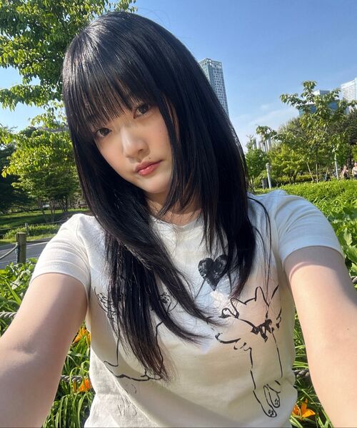 ROGIN N ROSIE（ロギンエンロージー）の「Love Cat Printed T-shirt White（Tシャツ/カットソー・レディース・その他・MEDIUM/SMALL）」の9枚目の写真