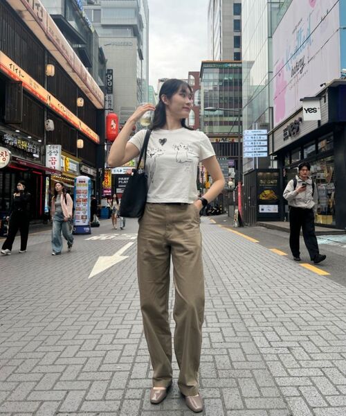 ROGIN N ROSIE（ロギンエンロージー）の「Love Cat Printed T-shirt White（Tシャツ/カットソー・レディース・その他・MEDIUM/SMALL）」の13枚目の写真