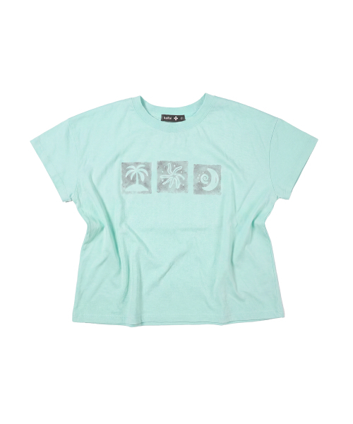 kaifai(カイファイ)の「サマーリズム 半袖Tシャツ (ミント) K26QB239(Tシャツ/カットソー・レディース・その他・SMALL/MEDIUM)」の1枚目の写真