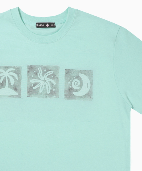 kaifai(カイファイ)の「サマーリズム 半袖Tシャツ (ミント) K26QB239(Tシャツ/カットソー・レディース・その他・SMALL/MEDIUM)」の3枚目の写真