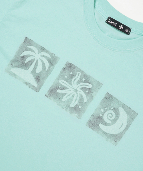 kaifai(カイファイ)の「サマーリズム 半袖Tシャツ (ミント) K26QB239(Tシャツ/カットソー・レディース・その他・SMALL/MEDIUM)」の4枚目の写真