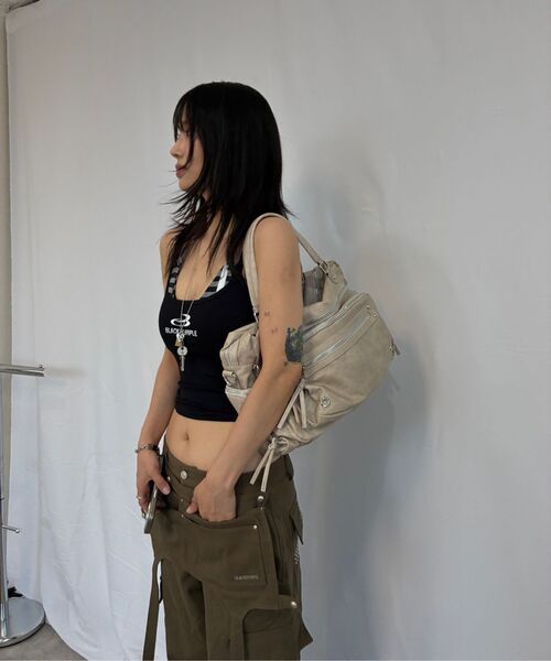 BLACKPURPLE(ブラックパープル)の「ブレッドバッグ_ベージュ(ショルダーバッグ・レディース・Beige・FREE)」の8枚目の写真