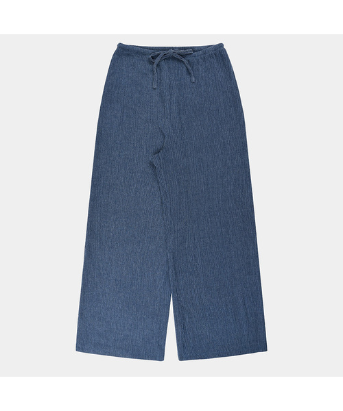 PIGMENT（ピグメント）の「クリーミーシワパンツ (HLPT260305)（その他パンツ・レディース・カーキ/ブルー/レンガ/チャコール・FREE）」の3枚目の写真