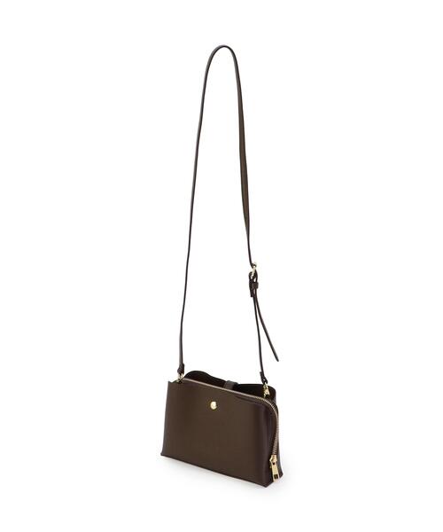 NATURAL BEAUTY BASIC（ナチュラルビューティーベーシック）の「ライトウォレットショルダー（ショルダーバッグ・レディース・レッド/ブラック/イエロー/ダークブラウン・-）」の16枚目の写真