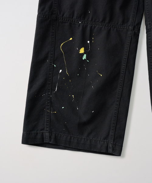 GARMENTS FAB（ガーメンツファブ）の「Washed Cargo Painted Pants (BLACK)（その他パンツ・レディース・その他・MEDIUM/LARGE）」の5枚目の写真