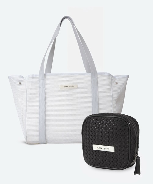 q bag paris(キューバッグパリ)の「【洗濯機洗い可】nest zip M ネストジップ エム トートバッグ(トートバッグ・レディース・ブラウン系その他2/ブラウン系その他/チョコ/タン/ブラック系その他/ライトブラウン/ブルー系その他/イエロー系その他/レッド系その他/ローズ/ピンク系その他/グリーン系その他/ベージュ系その他/グレー系その他/ホワイト系その他/グレー系その他4/グレー系その他3/グレー系その他2/ライトピンク/スモークピンク/ピンク系その他2/ブルー系その他2/グリーン系その他2/ブラック/ライトブルー/アッシュグレー/ライトグレー/ホワイト/ブルー/オリーブ/ダークオリーブ/グレー/ライトグリーン/ダークグレー・FREE)」の3枚目の写真