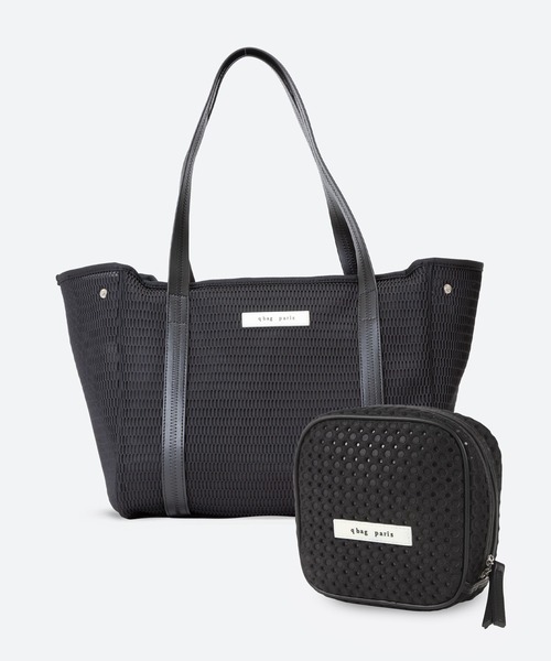 q bag paris(キューバッグパリ)の「【洗濯機洗い可】nest zip M ネストジップ エム トートバッグ(トートバッグ・レディース・ブラウン系その他2/ブラウン系その他/チョコ/タン/ブラック系その他/ライトブラウン/ブルー系その他/イエロー系その他/レッド系その他/ローズ/ピンク系その他/グリーン系その他/ベージュ系その他/グレー系その他/ホワイト系その他/グレー系その他4/グレー系その他3/グレー系その他2/ライトピンク/スモークピンク/ピンク系その他2/ブルー系その他2/グリーン系その他2/ブラック/ライトブルー/アッシュグレー/ライトグレー/ホワイト/ブルー/オリーブ/ダークオリーブ/グレー/ライトグリーン/ダークグレー・FREE)」の4枚目の写真