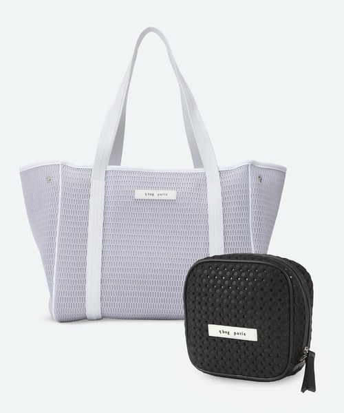 q bag paris(キューバッグパリ)の「【洗濯機洗い可】nest zip M ネストジップ エム トートバッグ(トートバッグ・レディース・ブラウン系その他2/ブラウン系その他/チョコ/タン/ブラック系その他/ライトブラウン/ブルー系その他/イエロー系その他/レッド系その他/ローズ/ピンク系その他/グリーン系その他/ベージュ系その他/グレー系その他/ホワイト系その他/グレー系その他4/グレー系その他3/グレー系その他2/ライトピンク/スモークピンク/ピンク系その他2/ブルー系その他2/グリーン系その他2/ブラック/ライトブルー/アッシュグレー/ライトグレー/ホワイト/ブルー/オリーブ/ダークオリーブ/グレー/ライトグリーン/ダークグレー・FREE)」の9枚目の写真