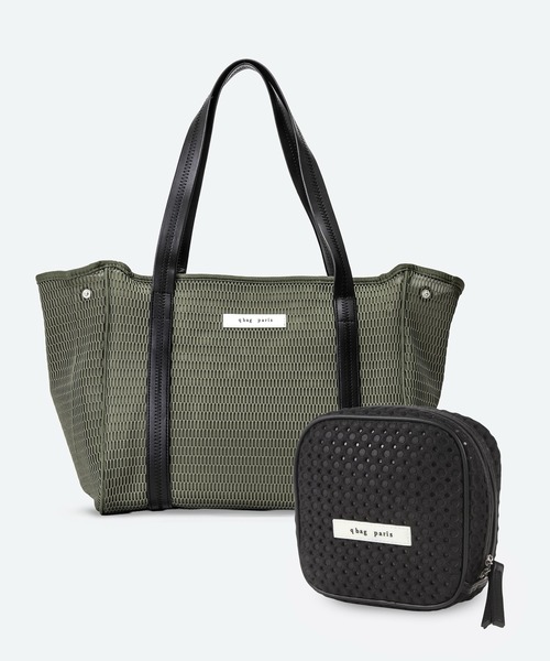 q bag paris(キューバッグパリ)の「【洗濯機洗い可】nest zip M ネストジップ エム トートバッグ(トートバッグ・レディース・ブラウン系その他2/ブラウン系その他/チョコ/タン/ブラック系その他/ライトブラウン/ブルー系その他/イエロー系その他/レッド系その他/ローズ/ピンク系その他/グリーン系その他/ベージュ系その他/グレー系その他/ホワイト系その他/グレー系その他4/グレー系その他3/グレー系その他2/ライトピンク/スモークピンク/ピンク系その他2/ブルー系その他2/グリーン系その他2/ブラック/ライトブルー/アッシュグレー/ライトグレー/ホワイト/ブルー/オリーブ/ダークオリーブ/グレー/ライトグリーン/ダークグレー・FREE)」の22枚目の写真