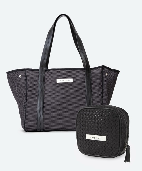 q bag paris(キューバッグパリ)の「【洗濯機洗い可】nest zip M ネストジップ エム トートバッグ(トートバッグ・レディース・ブラウン系その他2/ブラウン系その他/チョコ/タン/ブラック系その他/ライトブラウン/ブルー系その他/イエロー系その他/レッド系その他/ローズ/ピンク系その他/グリーン系その他/ベージュ系その他/グレー系その他/ホワイト系その他/グレー系その他4/グレー系その他3/グレー系その他2/ライトピンク/スモークピンク/ピンク系その他2/ブルー系その他2/グリーン系その他2/ブラック/ライトブルー/アッシュグレー/ライトグレー/ホワイト/ブルー/オリーブ/ダークオリーブ/グレー/ライトグリーン/ダークグレー・FREE)」の10枚目の写真